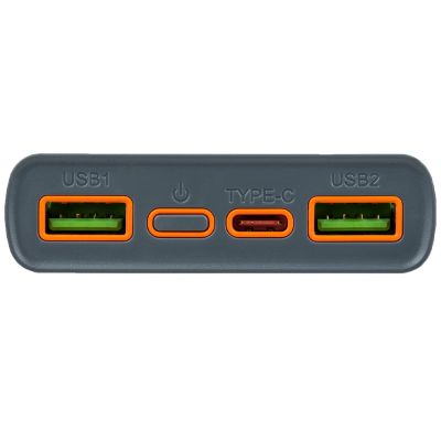 Внешний аккумулятор CORE X, 10000 mAh, черный-6