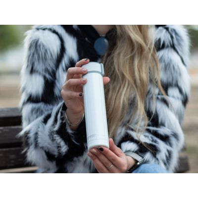 Термос SKINNY MINI, белый-13