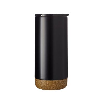 Вакуумная термокружка Valhalla с медным покрытием, черный-2