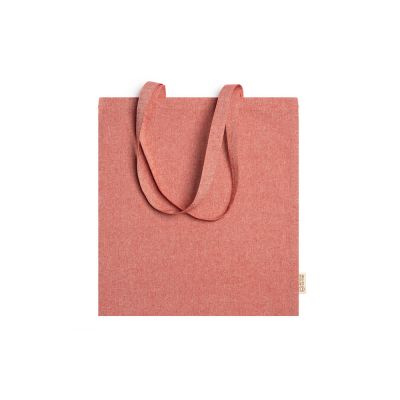 Сумка RIVOLI из 100% переработанного хлопка, красный-1