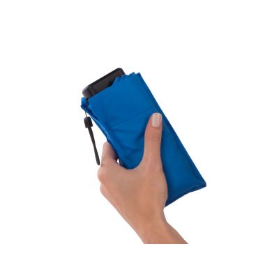 Складной cупер-компактный механический зонт Compactum, синий-10