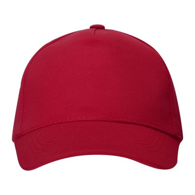 Бейсболка из структурной ткани Fargo, красный-1