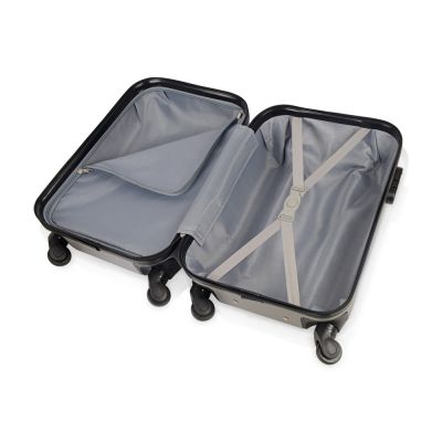 Чемодан Travel, светло-серый-1