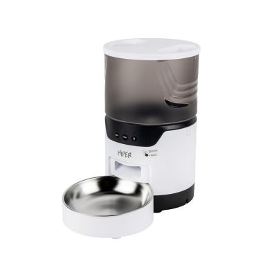 Умная Wi-Fi кормушка IoT Pet Feeder, 3000 мл, белый/черный-0