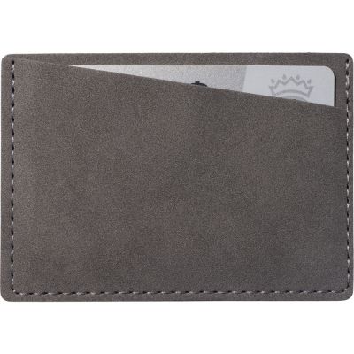 Футляр на 3 пластиковые карты Alicante, темно-серый-1