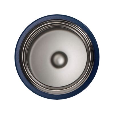 Вакуумная термокружка Waterline с медной изоляцией Bravo, 400 мл, тубус, темно-синий-7