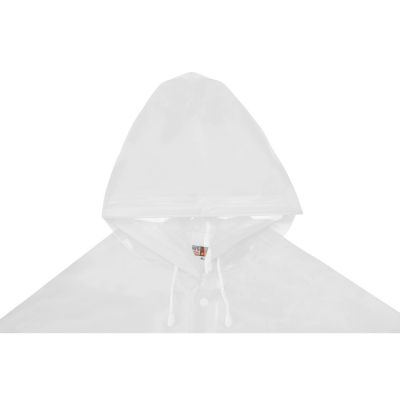 Дождевик Hawaii pro c чехлом унисекс, белый-7