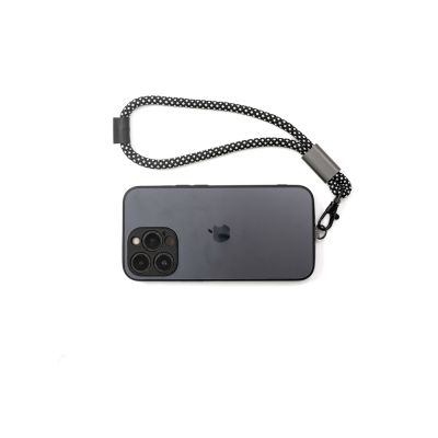 Ремешок-держатель для телефона на запястье Lany Wristband Eco, серый-5