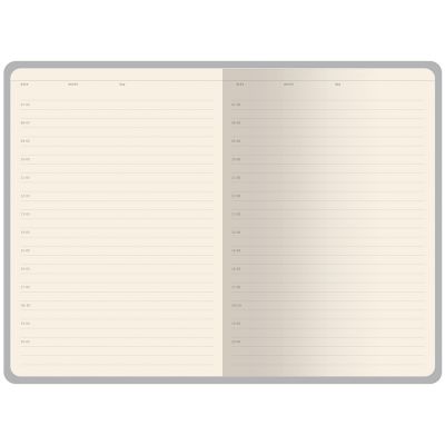 Ежедневник недатированный А5 Amazonia, коричневый с золотым обрезом-4