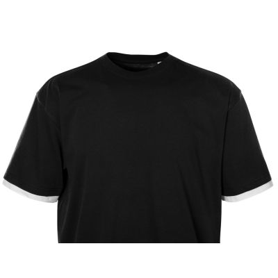 Футболка Rotterdam мужская, черный/белый-8