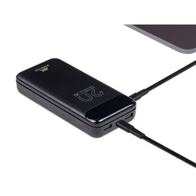 RIVACASE VA2582 (20 000mAh), QC/PD 22.5W внешний аккумулятор с дисплеем, черный /24-11