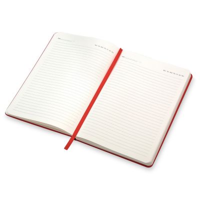 Бизнес-блокнот С3 софт-тач с магнитом, твердая обложка, 128 листов, красный-4