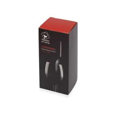 Аэратор Airwine для вина в подарочной коробке, черный-3