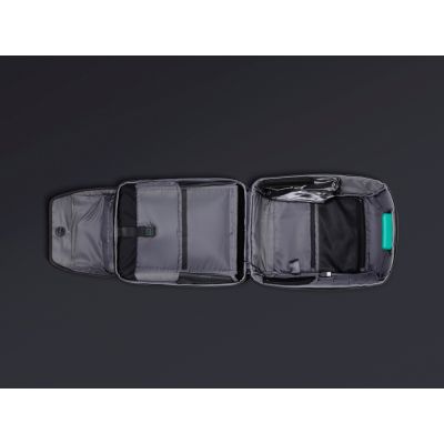 Водостойкий антикражный рюкзак Clickpack для ноутбука 15.6, черный-15