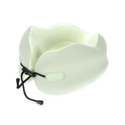 Подушка для путешествий с эффектом памяти Memo Pillow PRO M/L Cuban Green-0