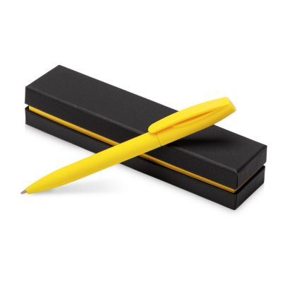 Ручка в футляре Coral Bloom, желтый-0