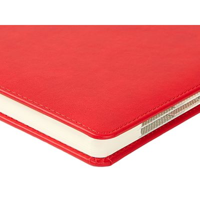 Ежедневник недатированный с индексами А5 Prime, красный-4