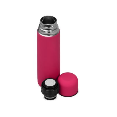 Термос Ямал Soft Touch с чехлом, 500мл, розовый-3