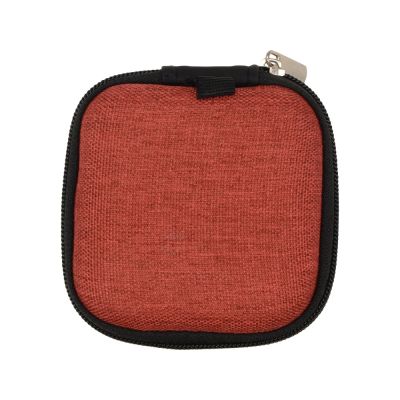 Набор с наушниками и зарядным кабелем 3-в-1 In motion, красный-7