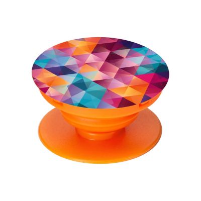 Держатель для телефона Pop Stand, оранжевый-0