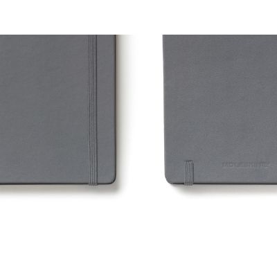 Записная книжка Moleskine Classic (в линейку) в твердой обложке, Large (13х21см), серый-2