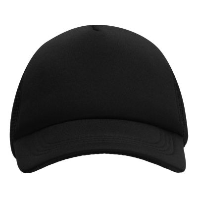 Бейсболка с сеткой Newport, черный-4