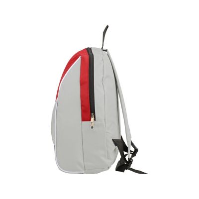 Рюкзак Джек, светло-серый/красный-3