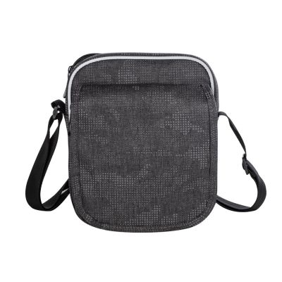 Сумка Camo со светоотражающим дизайном на плечо, серый-1