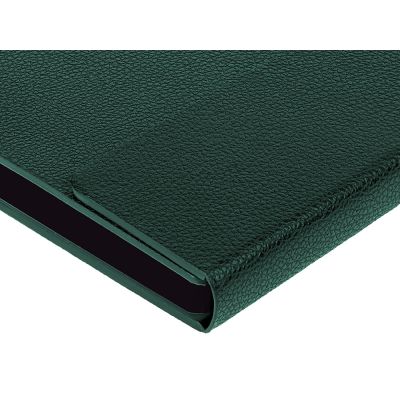 Ежедневник недатированный с магнитным клапаном А5 Venezia, зеленый-2