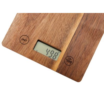 Кухонные весы из акации Home Chef-2