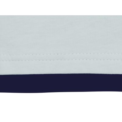 Футболка Rotterdam мужская, жемчужный/темно-синий-10