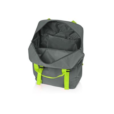 Рюкзак Lock, серый/зеленое яблоко-2