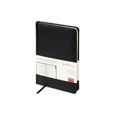 Ежедневник недатированный с индексами А5 Prime, черный-0