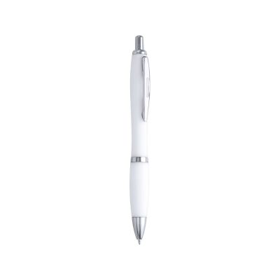 Ручка пластиковая шариковая MERLIN, белый-2