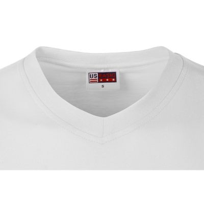 Футболка Heavy Super Club мужская с V-образным вырезом, белый-7