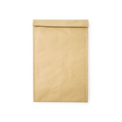 Сумка-холодильник KEMER из ламинированной бумаги, бежевый-4