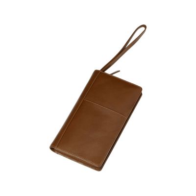 Трэвел-портмоне, коричневый-4