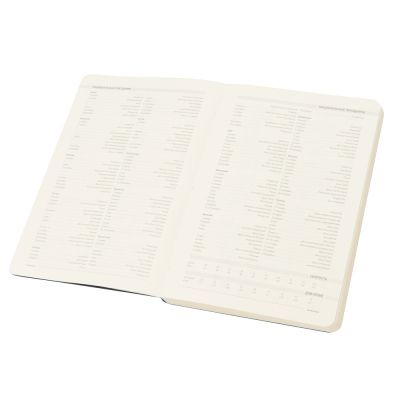 Ежедневник А5 недатированный Megapolis Flex, темно-синий Navy (Р)-1