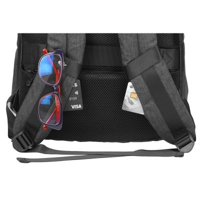 Водонепроницаемый рюкзак Stanch для ноутбука 15.6 , серый-6