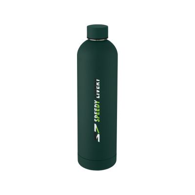 Spring Медная спортивная бутылка объемом 1 л с вакуумной изоляцией , green flash-3