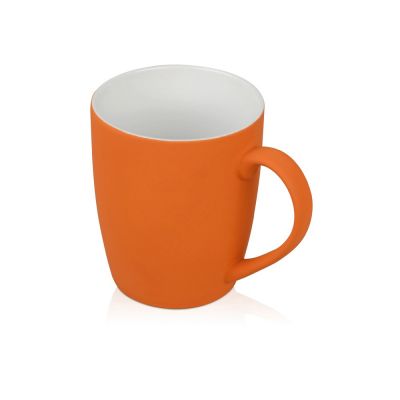 Подарочный набор c кружкой, пластиковой ручкой и повербанком С1, 5000 mAh, оранжевый-2