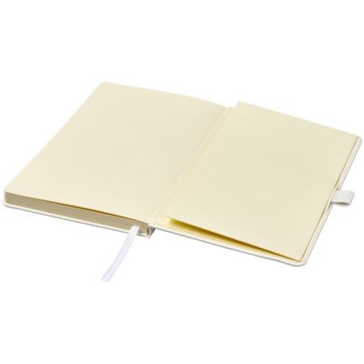 Записная книжка Nova формата A5 с переплетом, белый-4