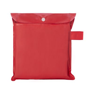 Дождевик Hawaii c чехлом детский, красный-4