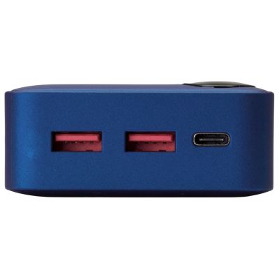 Внешний аккумулятор Mild Pro c быстрой зарядкой QC/PD, 20 000 mAh, синий-5