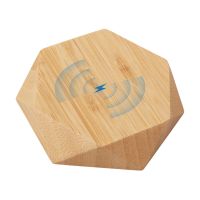 Беспроводное зарядное устройство Gex, 15 Вт, бамбук