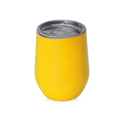 Вакуумная термокружка Sense, желтый-0