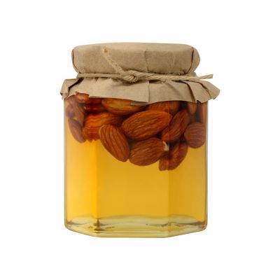 Сувенирный набор Мед с миндалем 250 гр-1