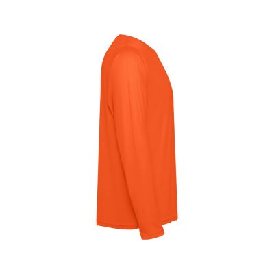 Лонгслив Estoril унисекс, огненно-оранжевый-3