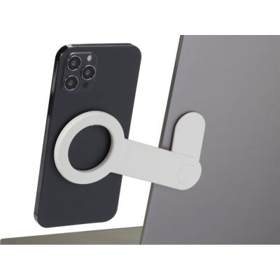 Настольный держатель для телефона Hook из пластика, сплошной черный-3