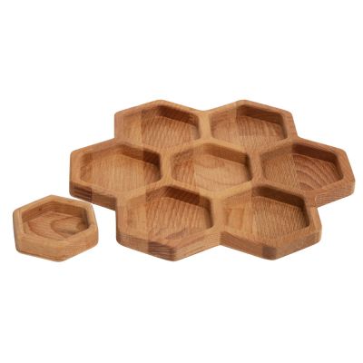 Менажница соты с одной соусницей Соты-1